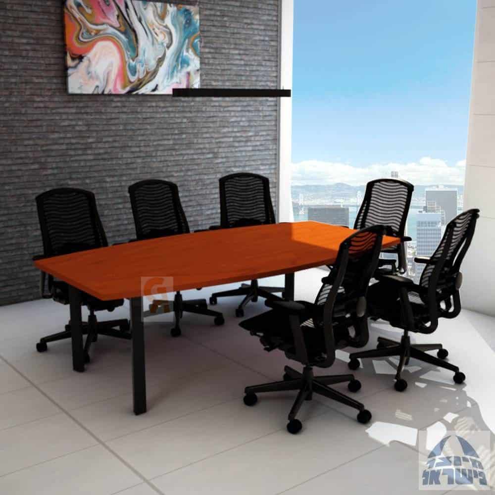 שולחן ישיבות אובלי דגם ספיר 12A