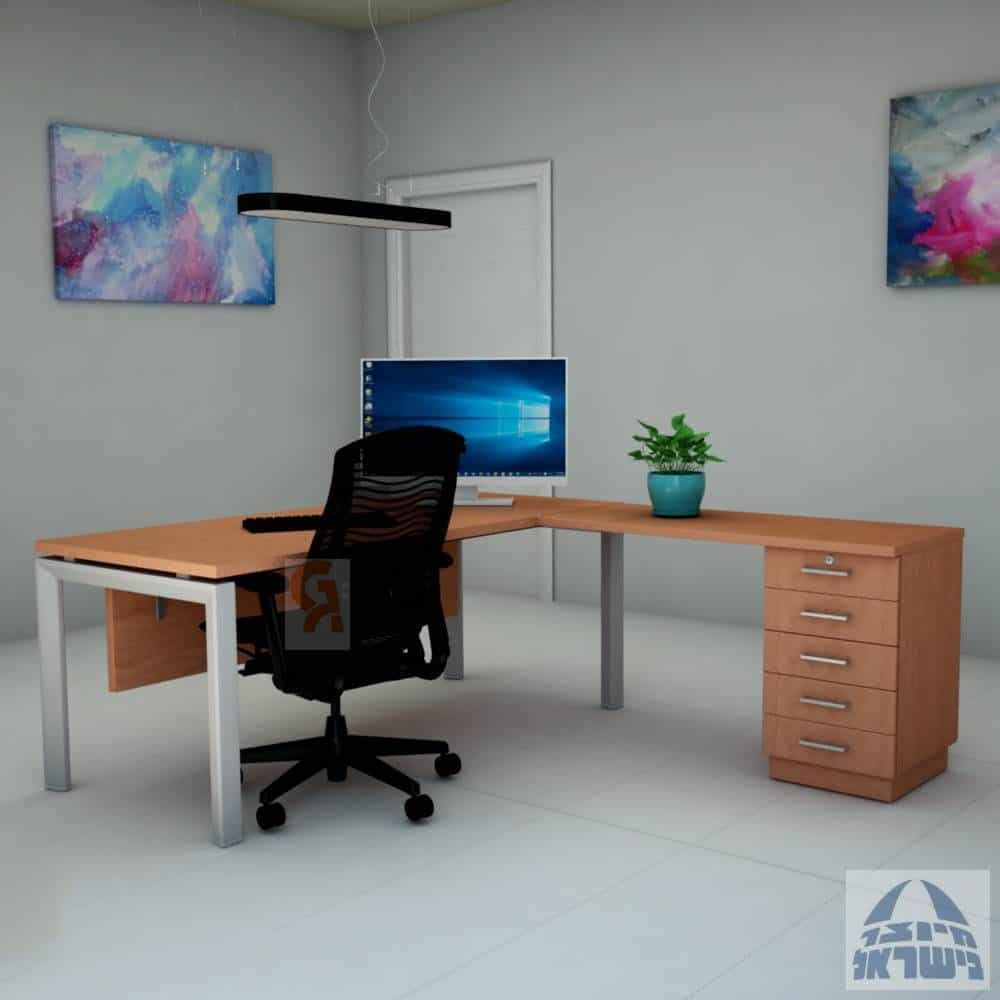 שולחן עבודה פינתי דגם ספיר B 1